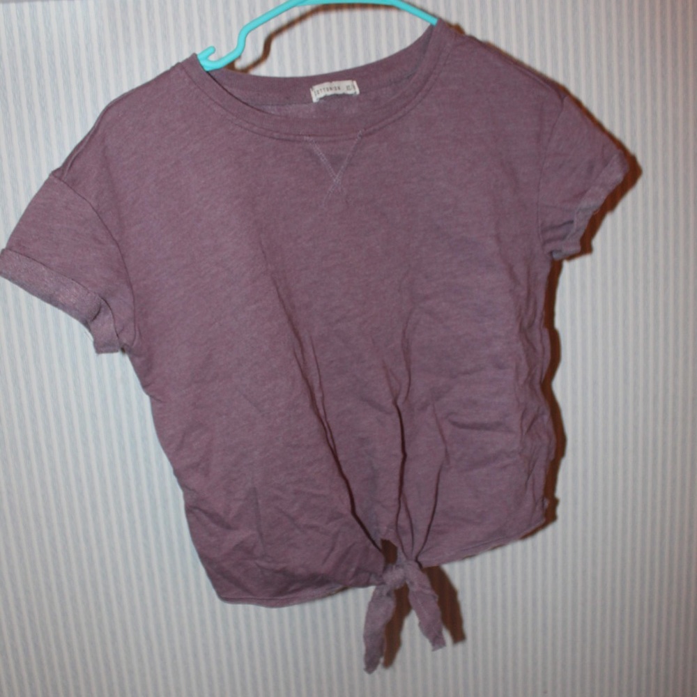 Short sleeve sweatshirt